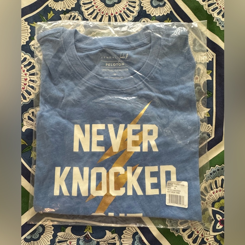 Spiritual Gangster Never Knocked Out Crop Tank - Picture 6 of 6